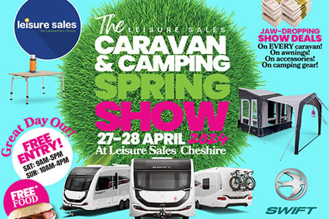 The Leisure Sales Caravan & Camping Spring Show 2024