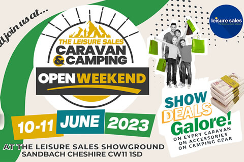 The Leisure Sales Caravan & Camping Open Weekend