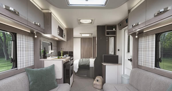 Swift Challenger Exclusive touring caravan