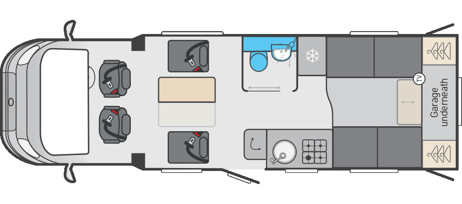 Voyager 574 floorplan