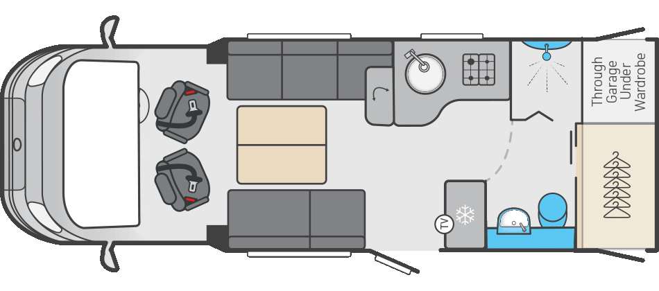 Escape 640 floorplan
