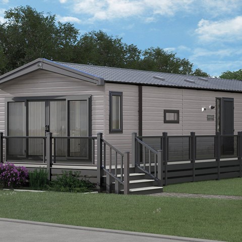 Moselle Lodge 42x14ft 2 Bed Exterior