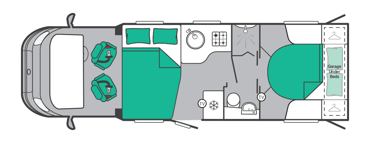 Voyager 594 floorplan