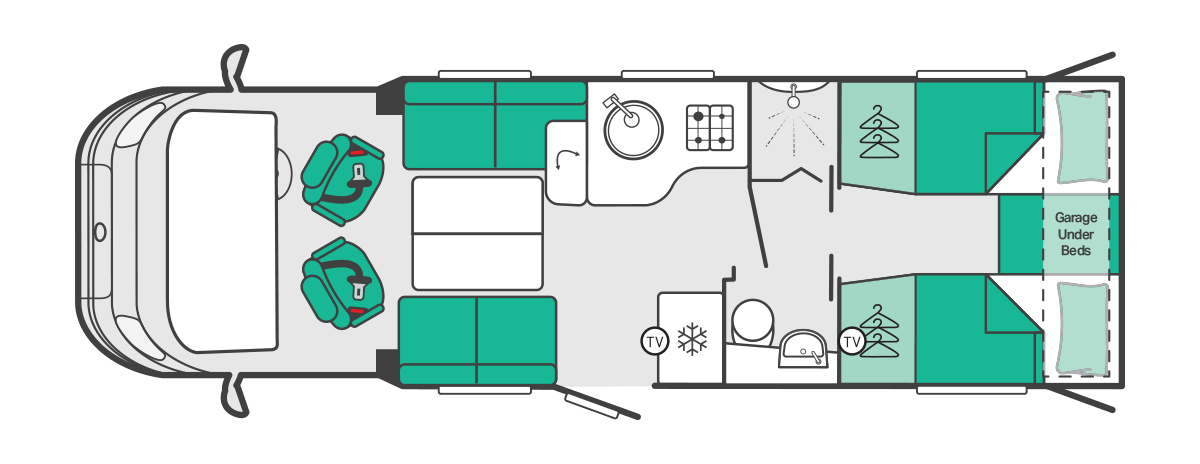 Escape 684 (4 berth) Day