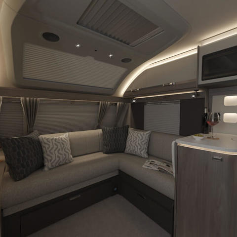 2026 Conqueror 560L Front Lounge Night