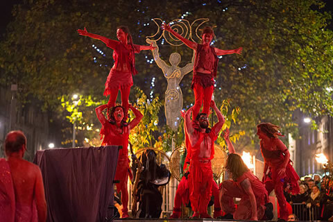 Samhuinn Fire Festival in Edinburgh