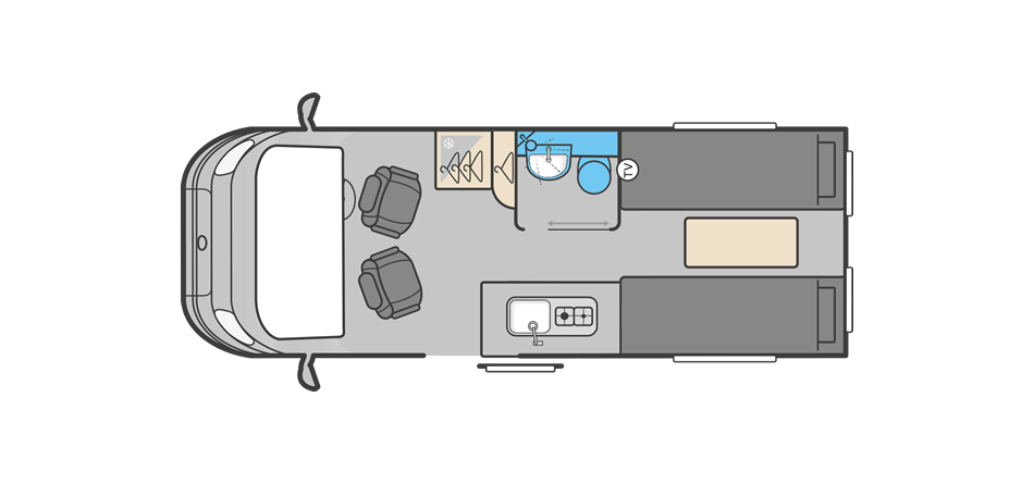 Carrera 122 floorplan