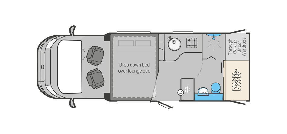 Escape 640 floorplan