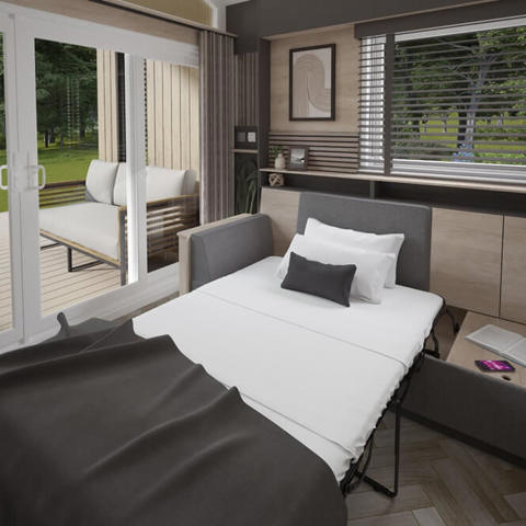 S Pod 6 Escape Pull Out Bed