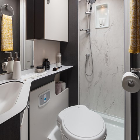 Kon Tiki 764 Dedicated Shower Washroom With Toilet