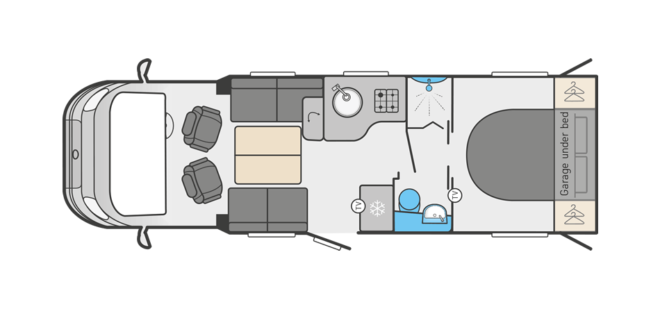 Escape 694 floorplan