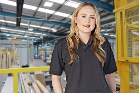 Swift celebrate International Women's Day with our Undergraduate Abbie