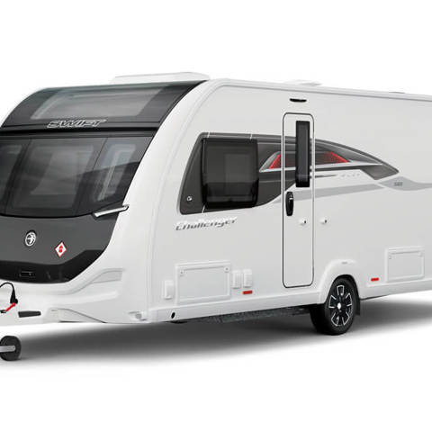 2025 Challenger 580 SE Front 3Q