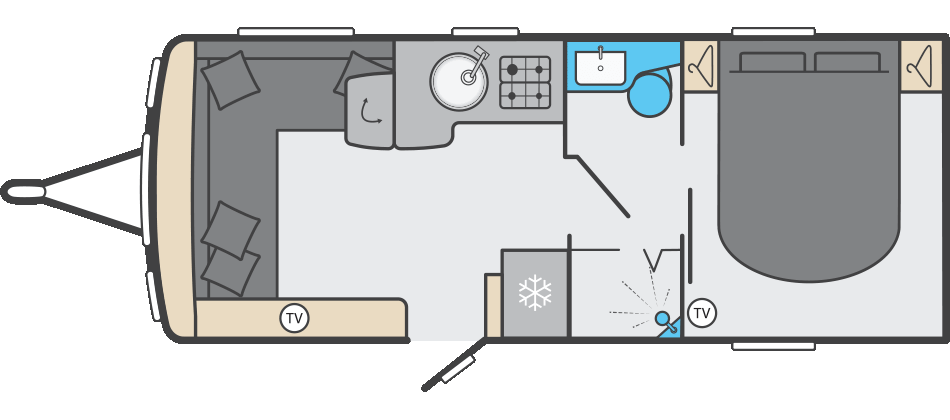 Conqueror Grande 560L floorplan