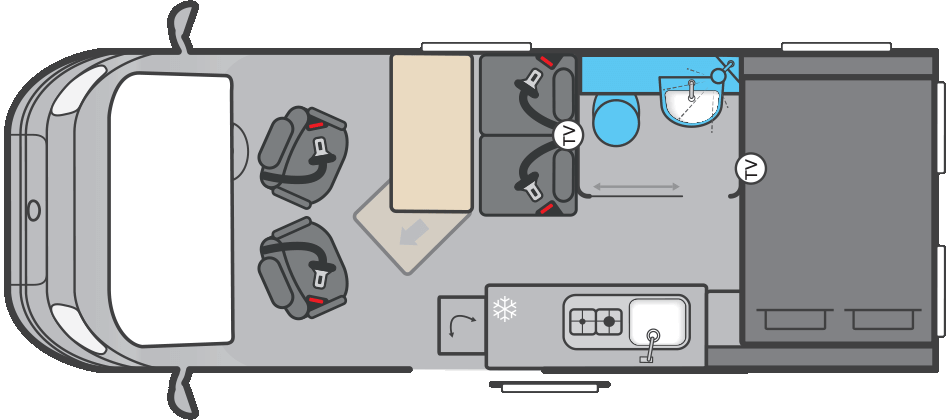 Trekker floorplan