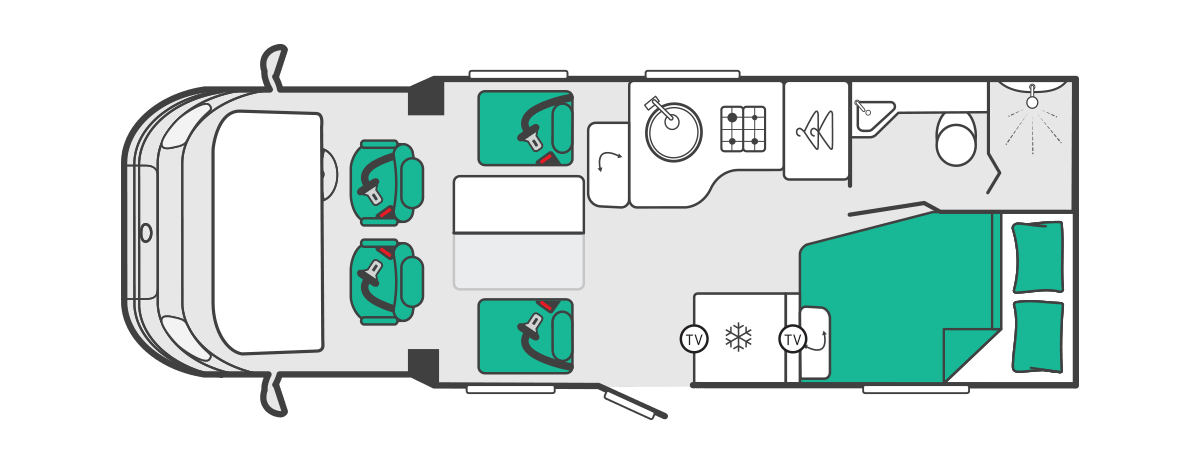 Voyager 564 floorplan