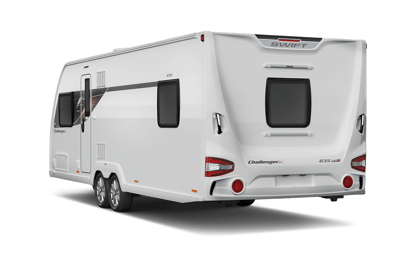 Challenger X 835 Rear 3Q