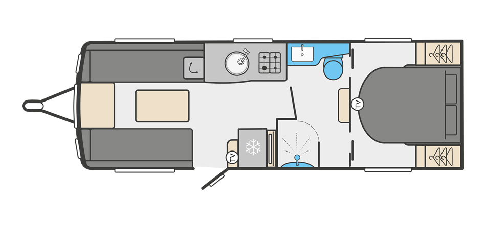 Challenger 650 Exclusive floorplan