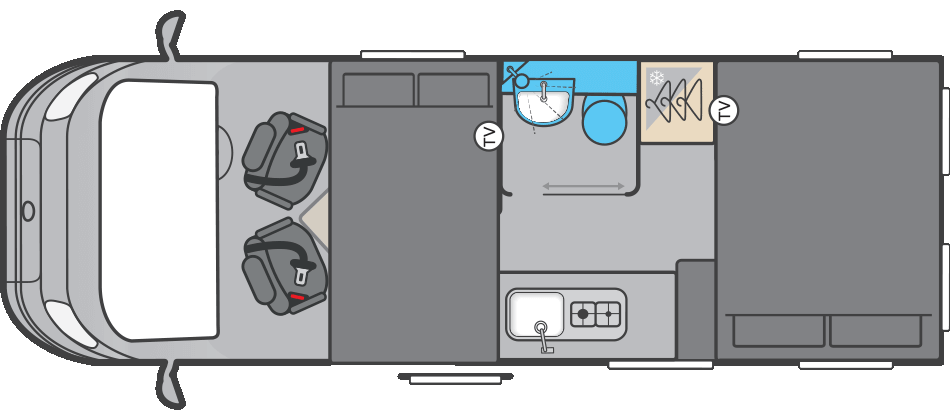 Carrera 184 floorplan