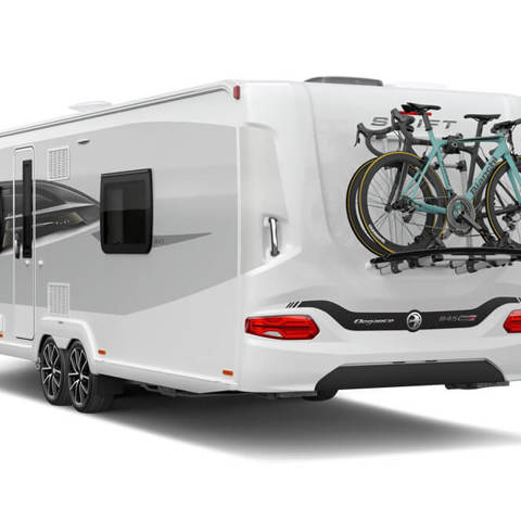 2026 Elegance Grande 845 Rear 3Q Bike Rack