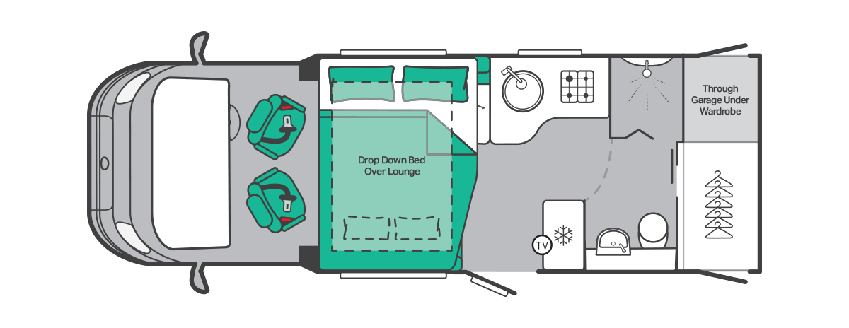 Kon-Tiki 740 floorplan