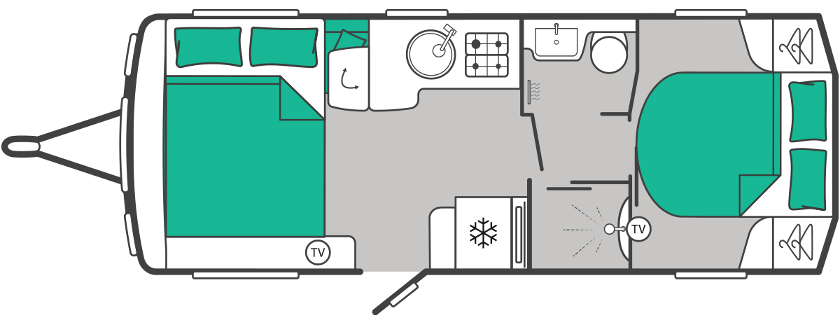 Elegance Grande 860 floorplan