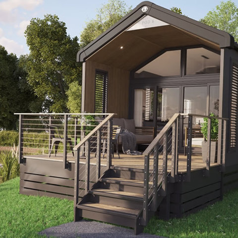 S Pod 6 Escape Front Exterior