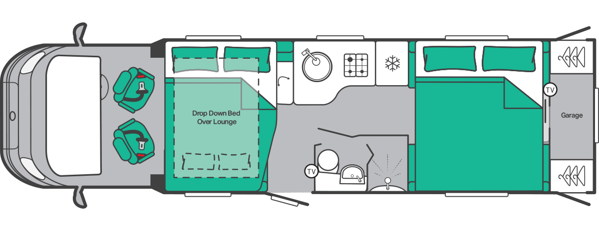 Kon-Tiki 874 floorplan