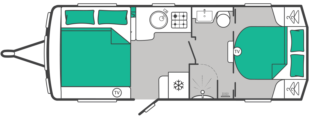 Elegance Grande 850 floorplan
