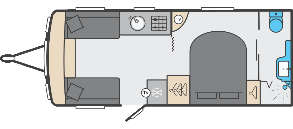 Challenger Grande 580 floorplan
