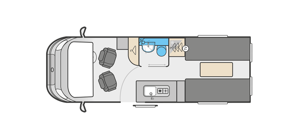 Carrera 132 floorplan