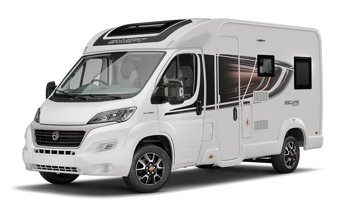 Esacape Compact C404 Front 3Q White