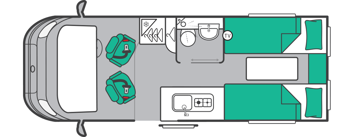 Carrera 122 floorplan