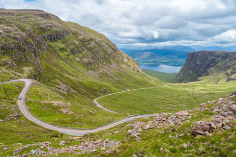 North Coast 500 in Scotland