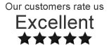 Our customers rate us Excellent