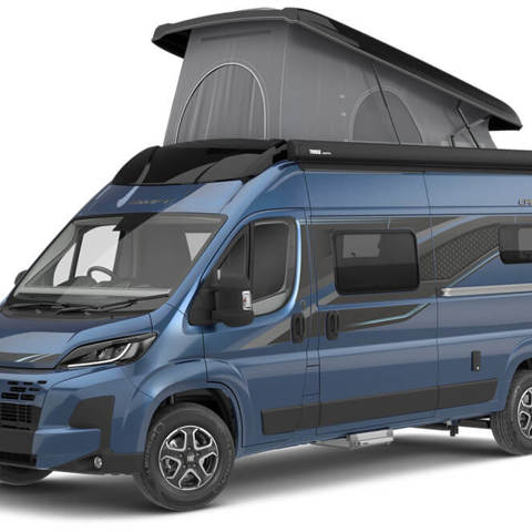 Carrera 244 Storm Blue (front view)