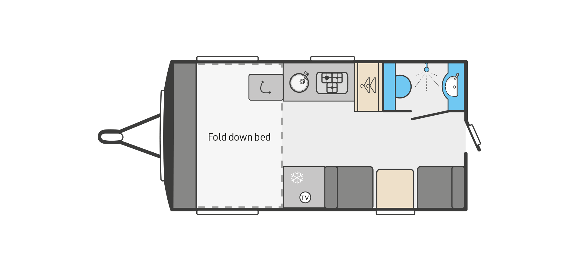 swift basecamp 3 for sale uk