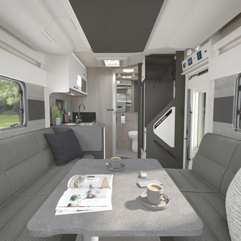 Voyager 540 front to rear