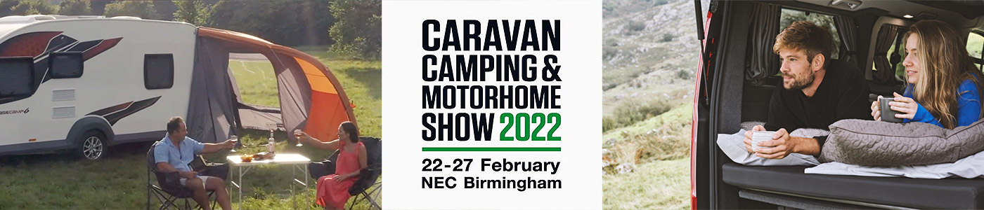 Caravan, Camping and Motorhome Show - February 2022