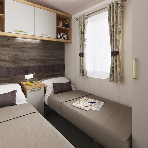 Bordeaux 38 x 12 2B Twin Bedroom