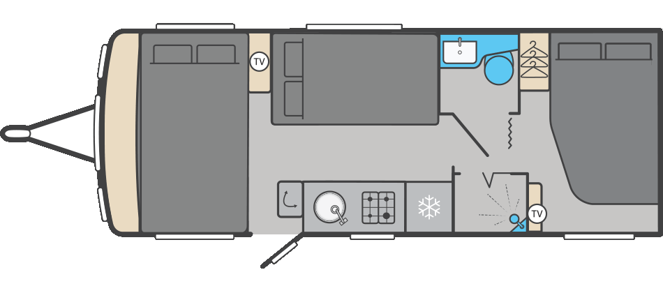 Challenger Grande 630 floorplan