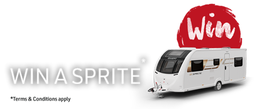 Visit swift live this January and you could win a Sprite Caravan