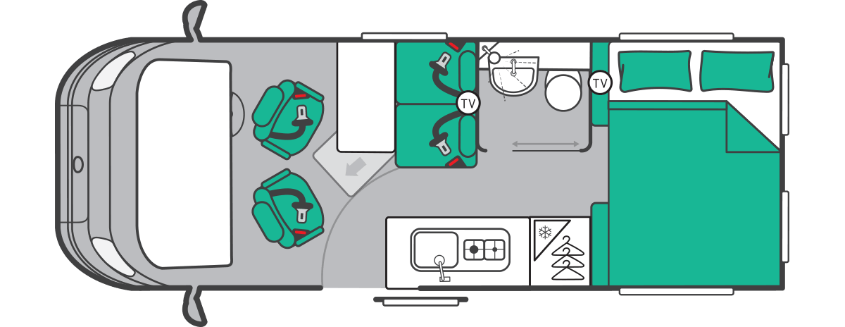 Carrera 144 floorplan