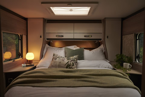 Luxury motorhomes with fixed beds: comfort, convenience & 2026 models