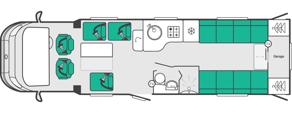 Kon-Tiki 874 floorplan