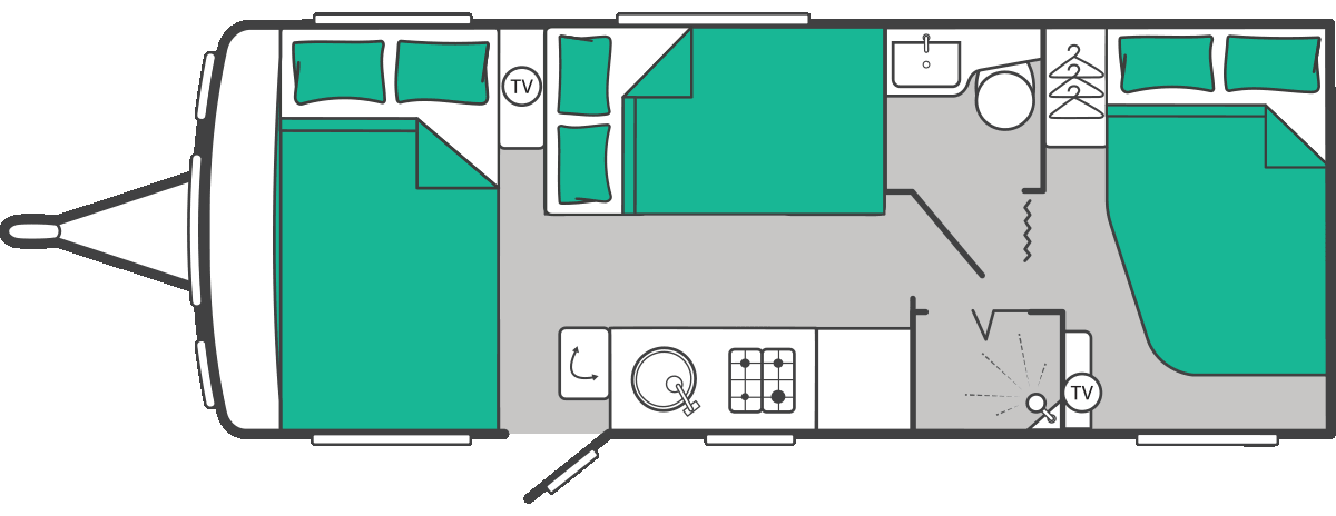 Challenger Grande 630 floorplan