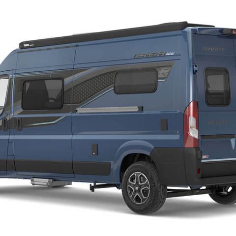Carrera 122 Storm Blue (rear view)