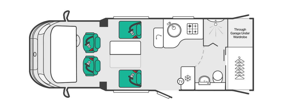 Voyager 540 floorplan