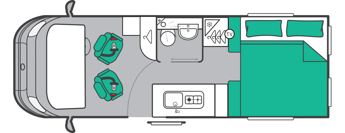 Carrera 132 floorplan