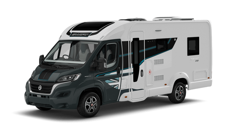 Award winning choice of luxury motorhomes from Swift